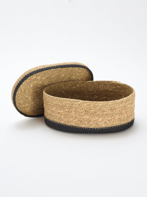 Panier en osier - Kiabi