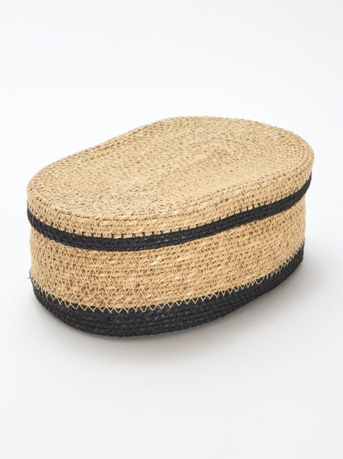 Panier en osier - Kiabi