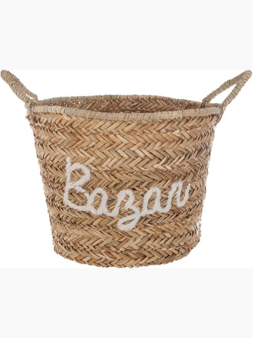 Panier en osier tressé rangement décoratif ATMOSPHERA - Kiabi