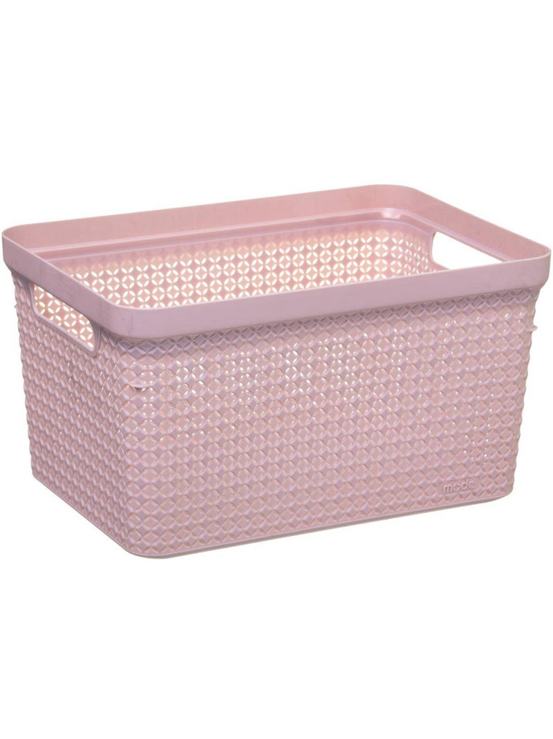 Panier en plastique 5L "Scandinave" gris Gris - Kiabi