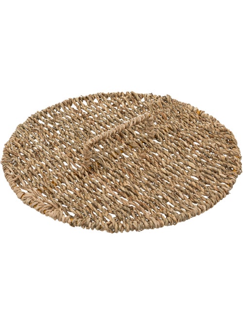 Panier en roseau tressé avec couvercle 9L VANNERIE - Kiabi