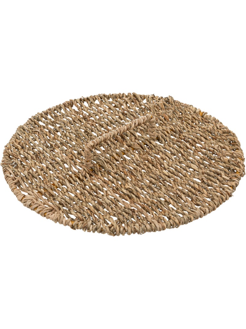 Panier en roseau tressé avec couvercle 9L VANNERIE Marron - Kiabi