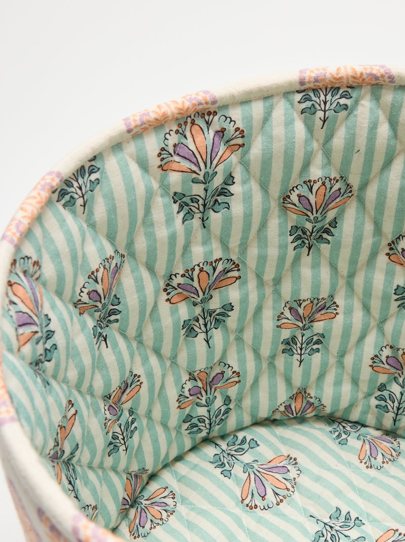 Panier en tissu - Kiabi Home Orange - Kiabi