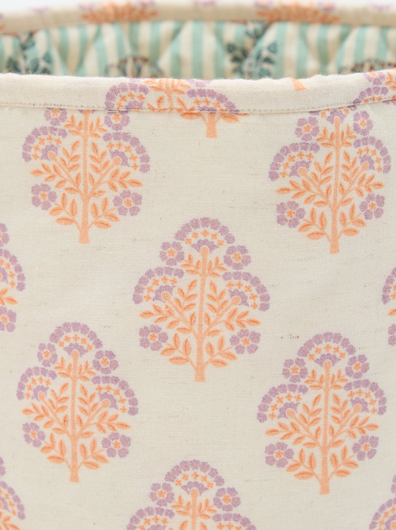 Panier en tissu - Kiabi Home Orange - Kiabi