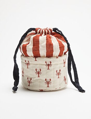 Panier en tissu