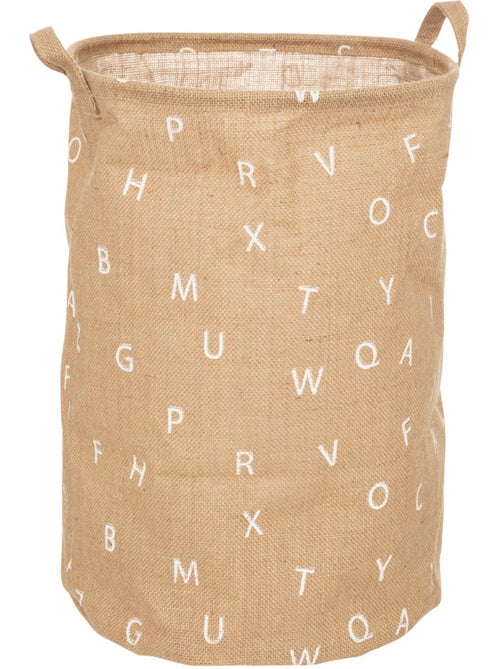 Panier enfant en jute à poignées ALPHABET - Kiabi Panier enfant en jute à poignées ALPHABET - Kiabi
