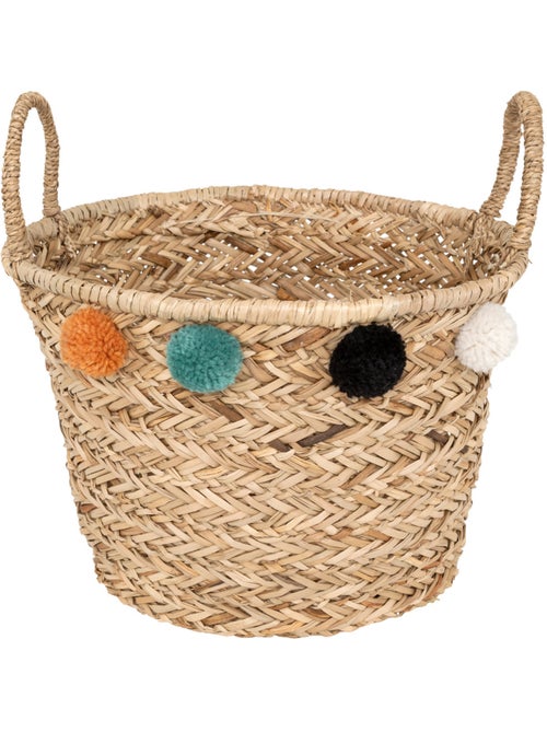 Panier enfant pompons LIVI - Kiabi Panier enfant pompons LIVI - Kiabi