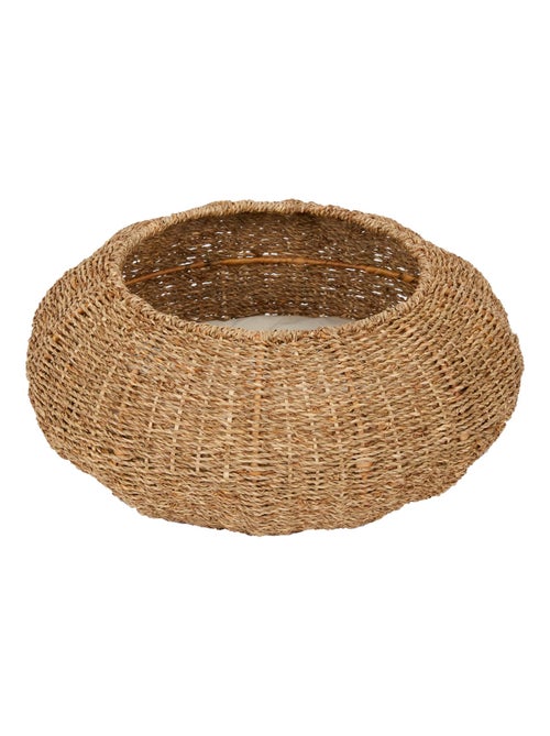 Panier et coussin de lit d'intérieur en osier pour chat ou petit chien - Kiabi