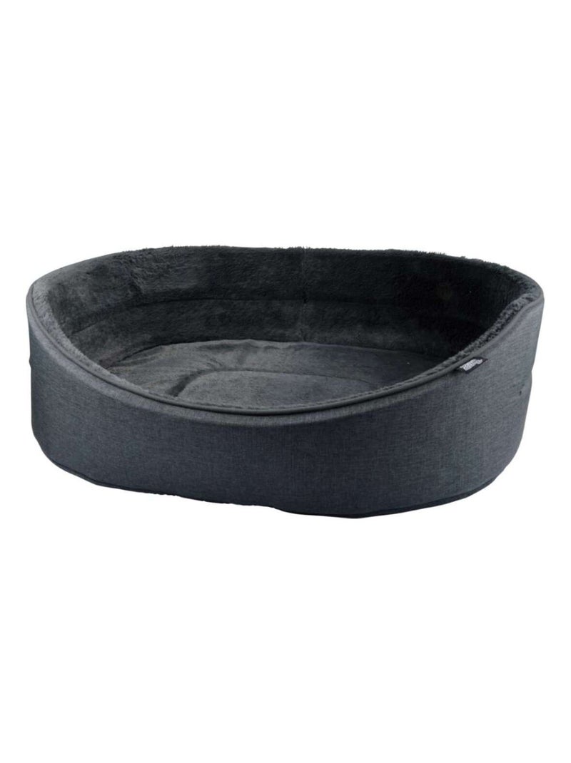 Panier Filou avec intérieur doux pour chien et chat Gris - Kiabi