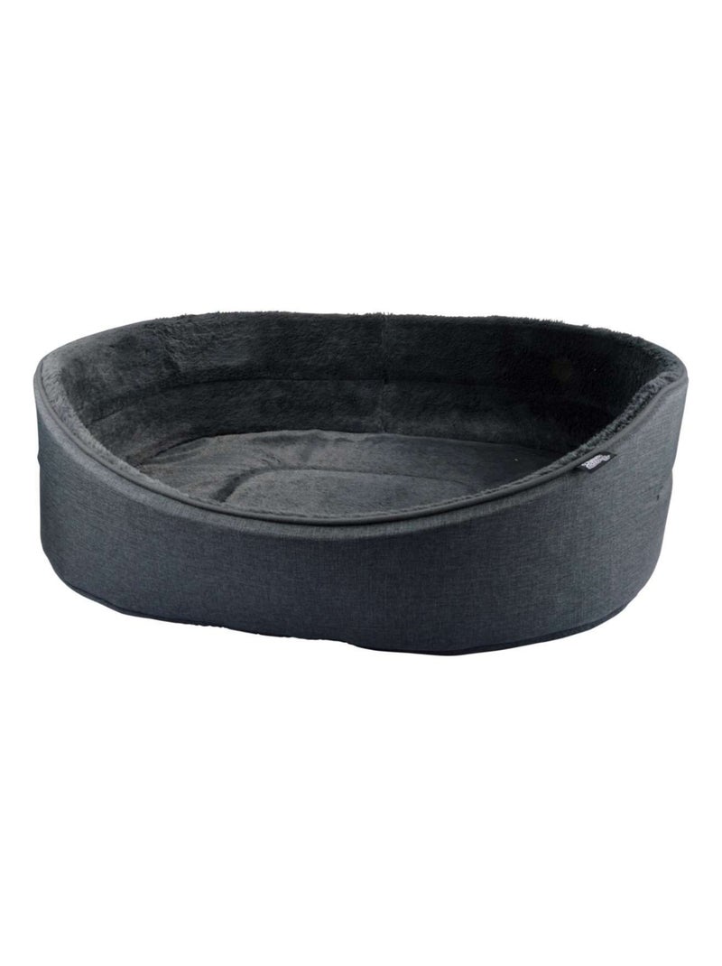 Panier Filou avec intérieur doux pour chien et chat Gris - Kiabi