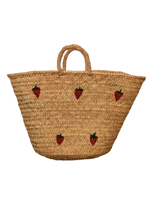 Panier Fraises brodées - Kiabi