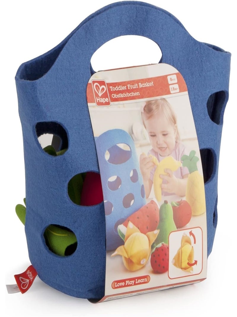 Panier Fruits Jouet en Feutrine Multicolore - Kiabi
