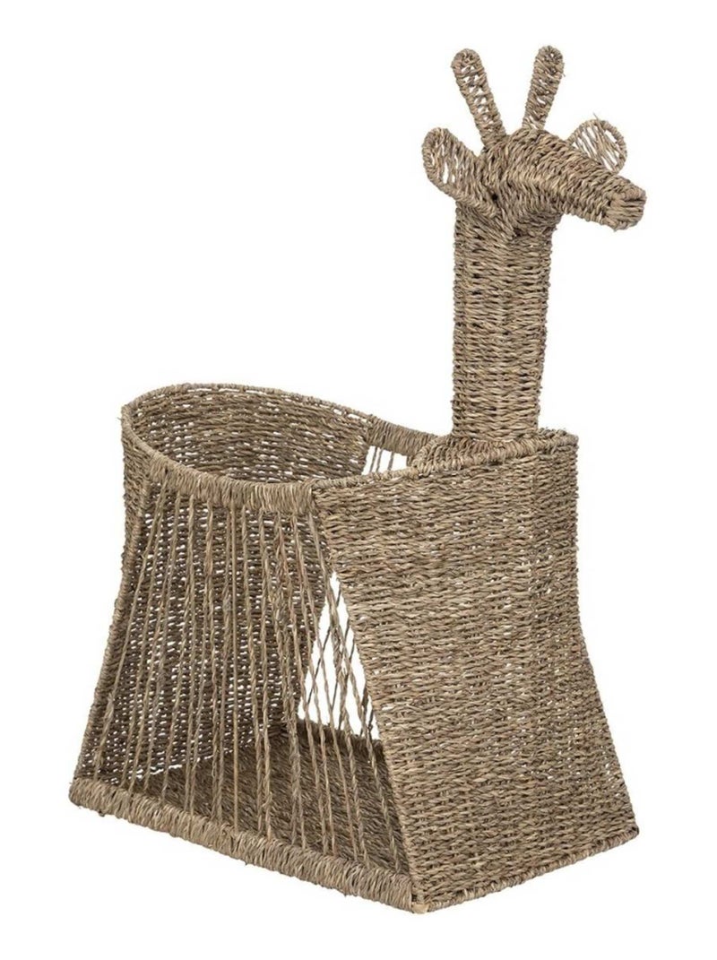 Panier girafe naturel Beige - Kiabi