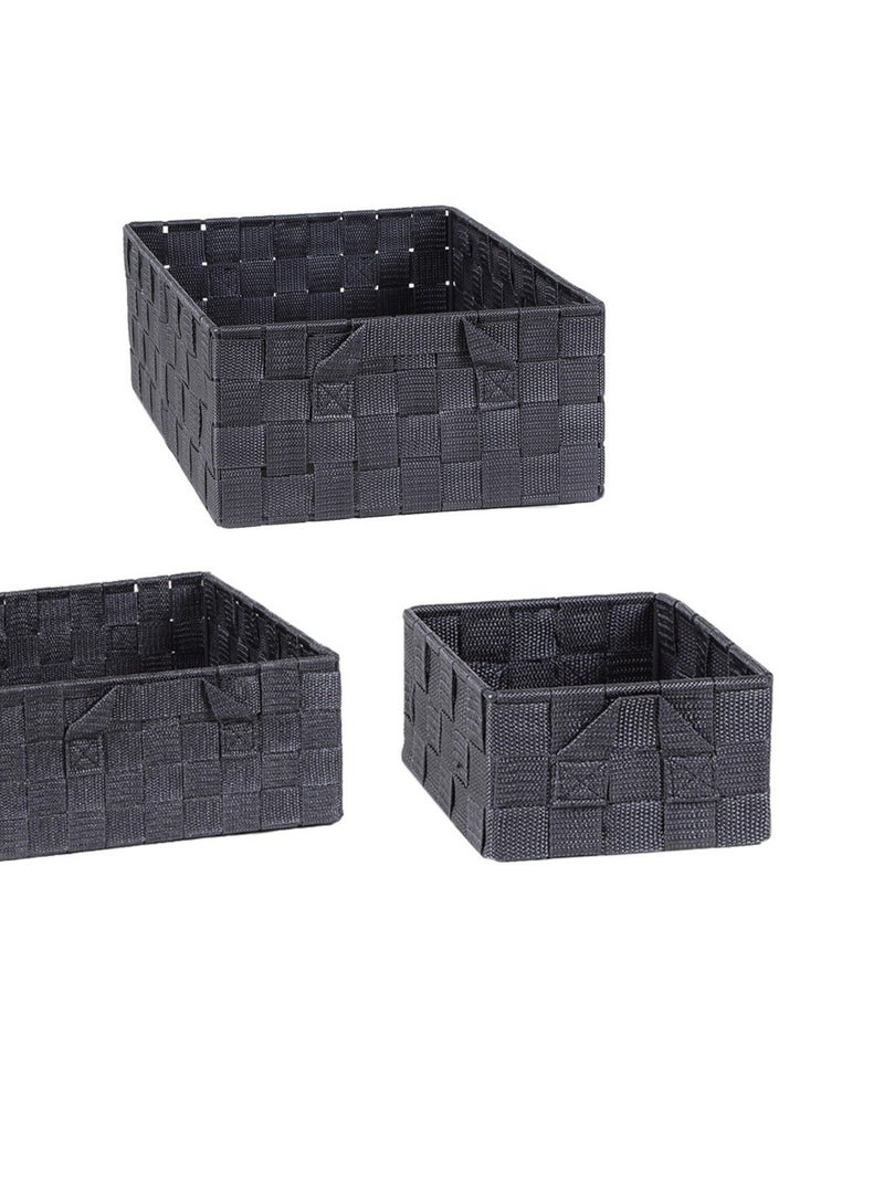 Panier Gris Avec Sangles gris anthracite - Kiabi