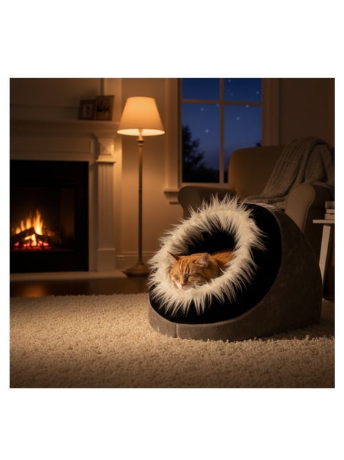 Panier grotte pour chat Pasha - Kiabi