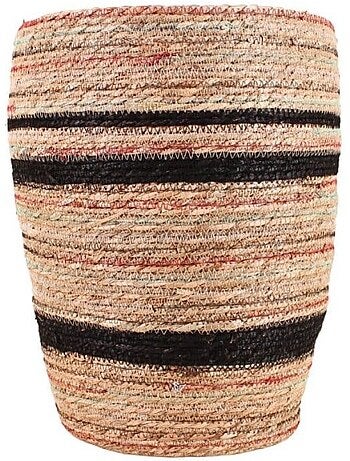 Panier haut en fibres naturelles 30x40cm