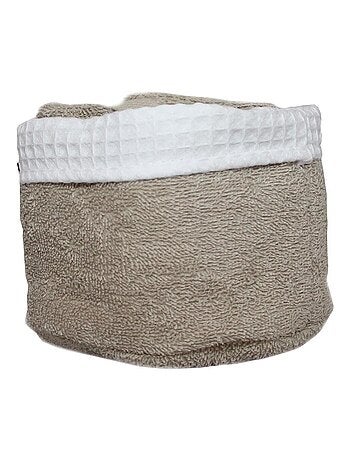 Panier invité avec serviettes