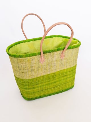 Panier Ivato GM Vert Anis avec pochon