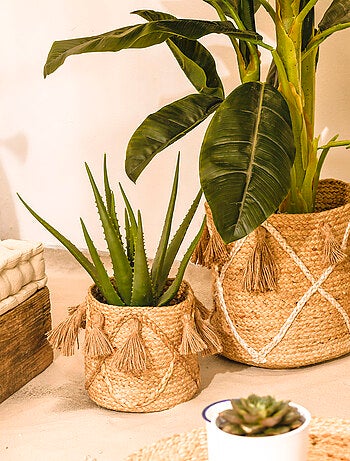 Panier jute INDRA GM 30x30