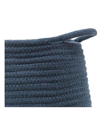 Panier long tressé coton uni LA FACTORY