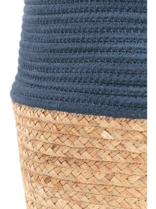 Panier long tressé coton uni LA FACTORY - Kiabi