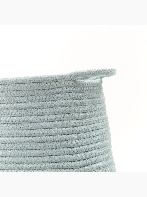 Panier long tressé coton uni LA FACTORY - Kiabi