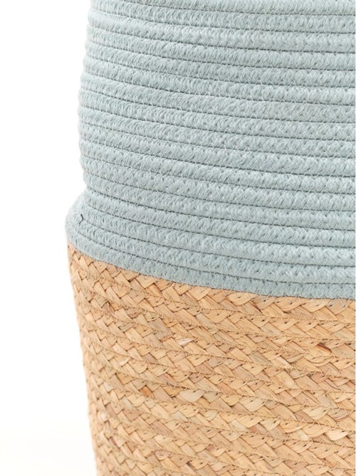 Panier long tressé coton uni LA FACTORY - Kiabi