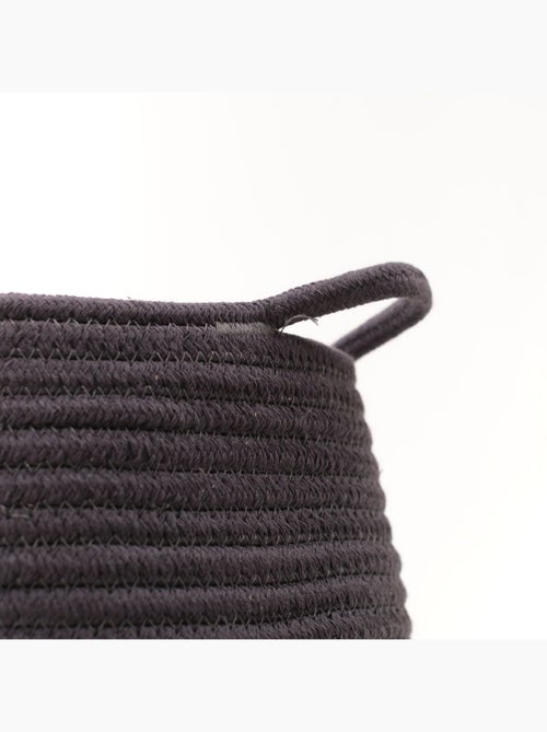 Panier long tressé coton uni LA FACTORY - Kiabi