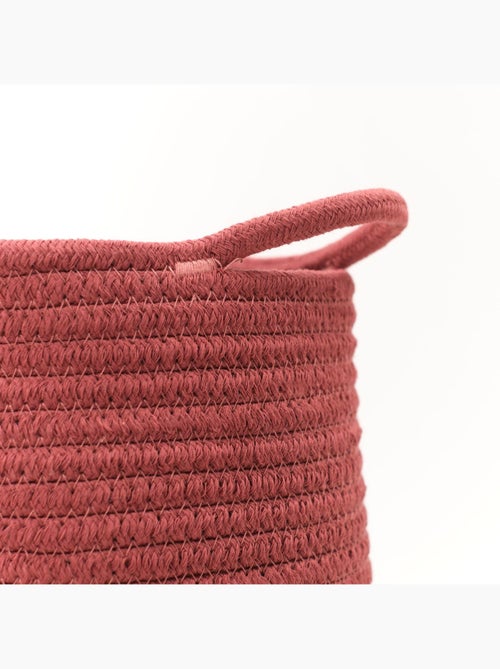 Panier long tressé coton uni LA FACTORY - Kiabi