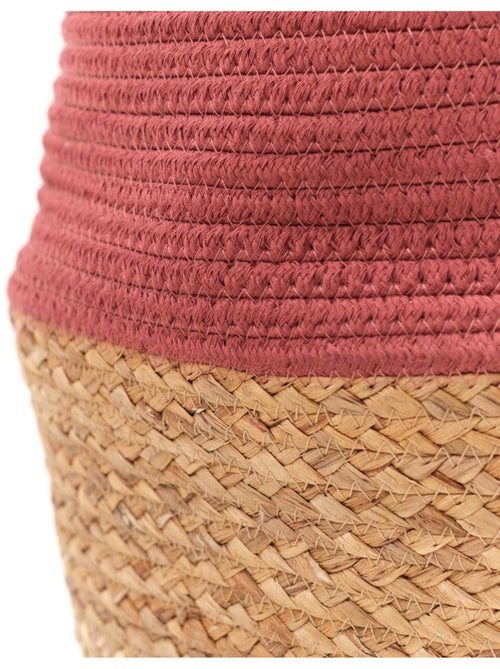 Panier long tressé coton uni LA FACTORY - Kiabi