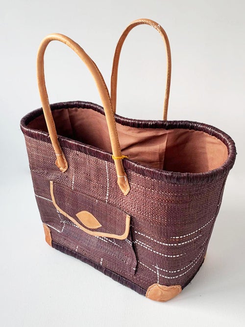 Panier Manjopika MM avec pochon Chocolat - Kiabi