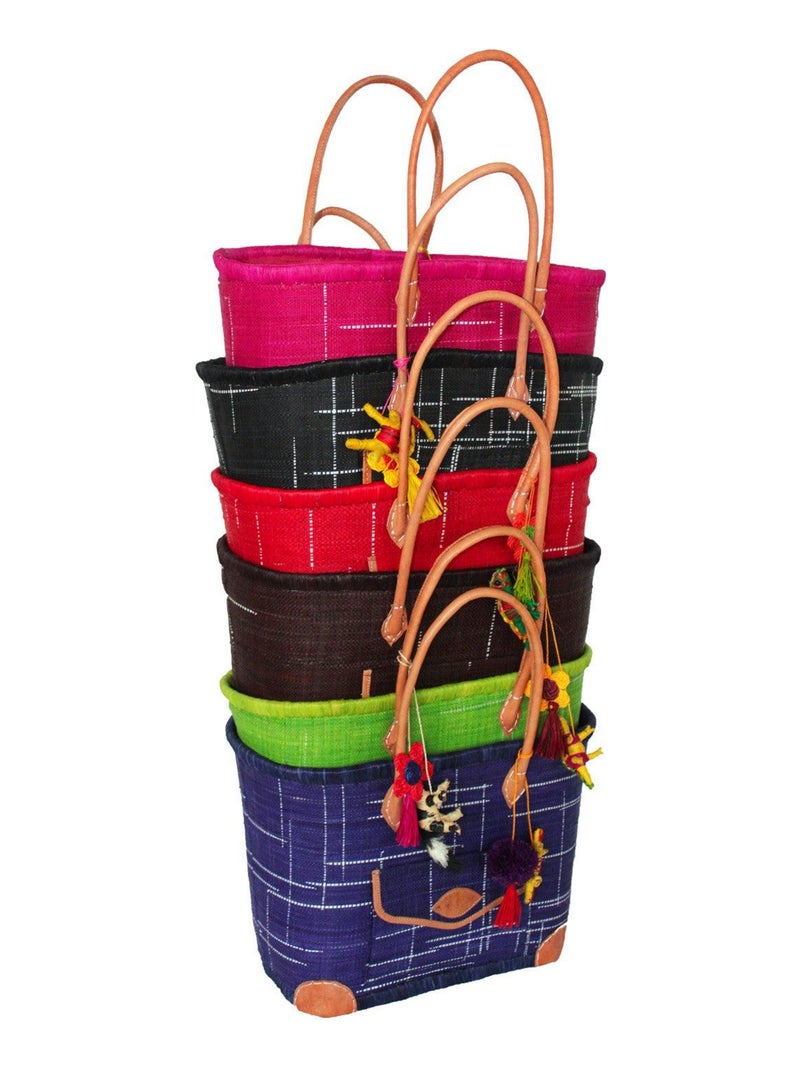 Panier Manjopika MM avec pochon Chocolat Marron chocolat - Kiabi