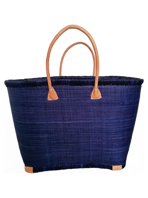 Panier Morondova MM avec pochon Bleu Marine - Kiabi