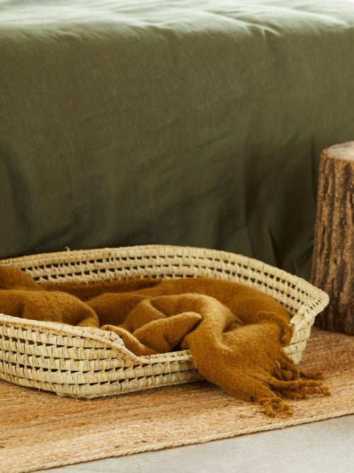 Panier Osier pour chien - Kiabi