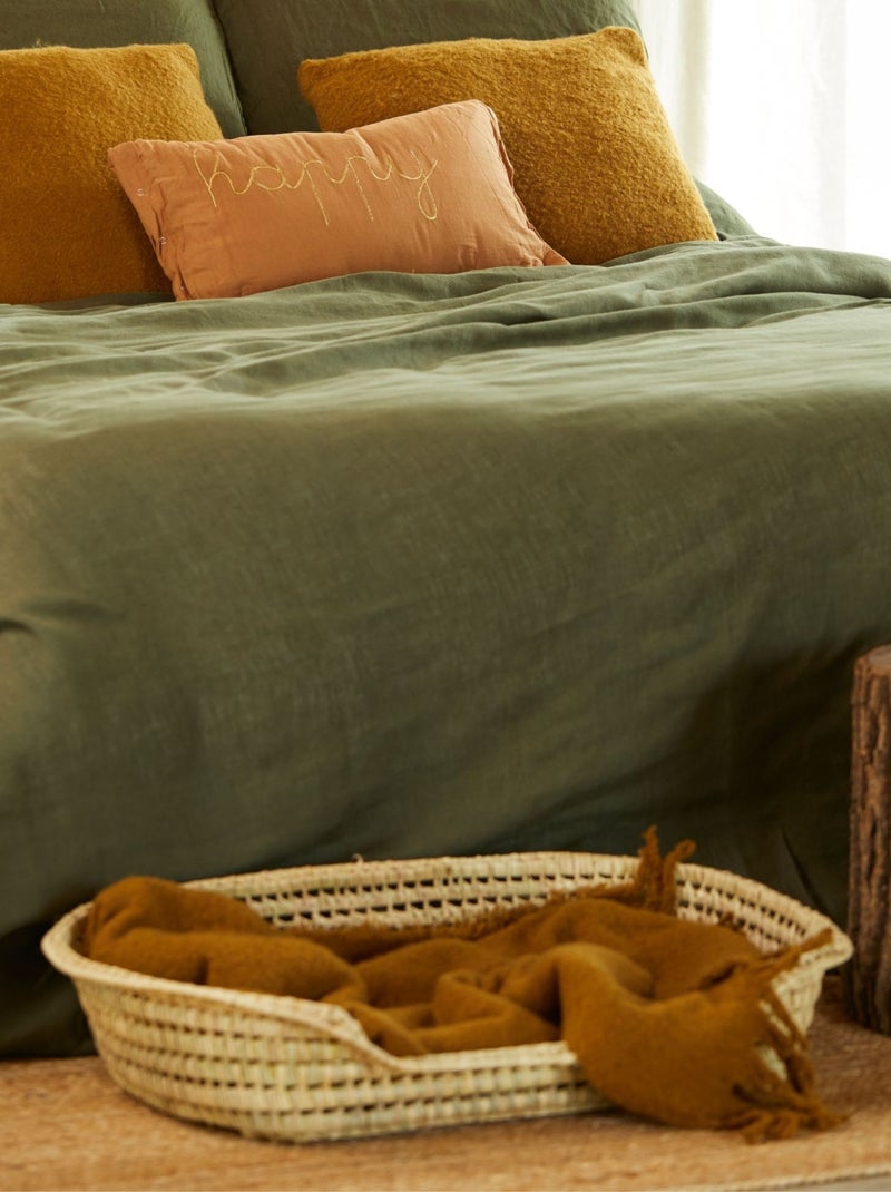 Panier Osier pour chien Bois naturel - Kiabi