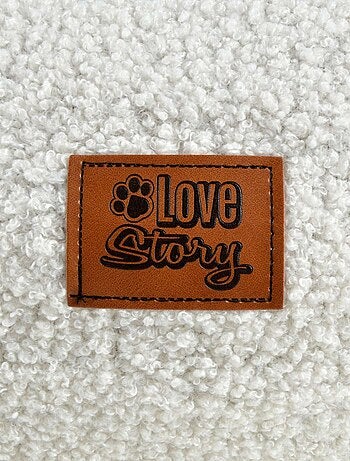 Panier Pattenrond en laine bouclée pour chat et chien