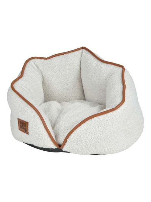 Panier Pattenrond en laine bouclée pour chat et chien - Kiabi
