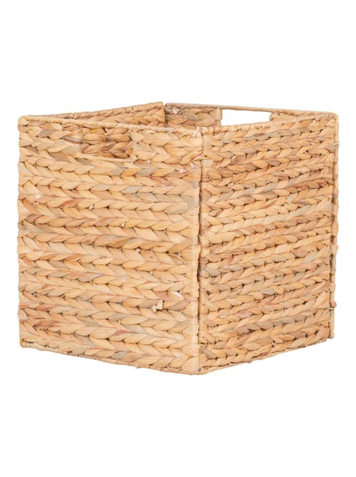 Panier pliable en jacinthe d'eau 30 x 30 x 30 cm - House Nordic - Kiabi
