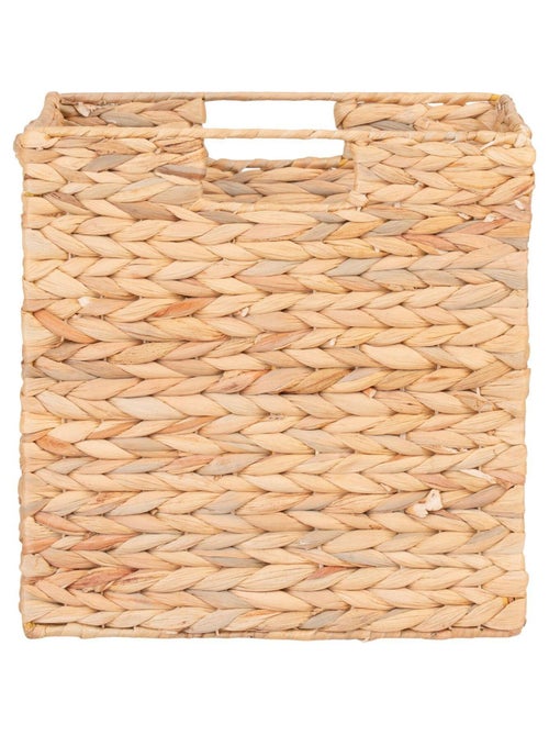 Panier pliable en jacinthe d'eau 30 x 30 x 30 cm - House Nordic - Kiabi