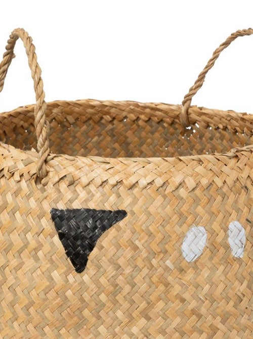 Panier pliable en roseau Chat D35 - Kiabi