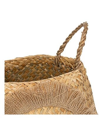 Panier pliant roseau Lion D35