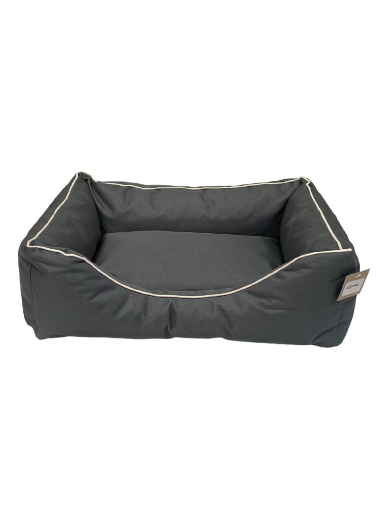 PANIER POUR CHIEN DEHOUSSABLE MEMOIRE DE FORME Gris - Kiabi