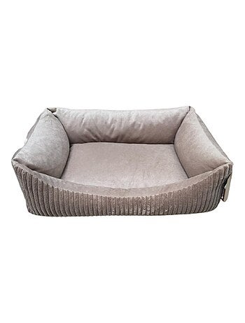 PANIER POUR CHIEN VELOURS BEIGE