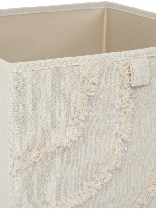 Panier rangement décor fantaisie 31x31cm - AFIBEL - Kiabi