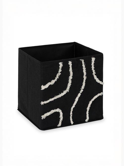 Panier rangement décor fantaisie 31x31cm - AFIBEL - Kiabi