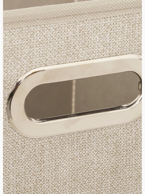 Panier rangement pliable, poignée métal - AFIBEL - Kiabi