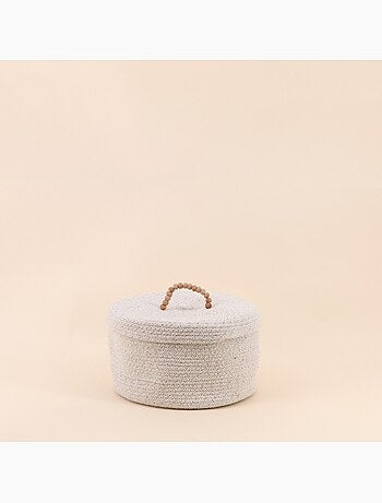 Panier rond avec couvercle 27x16cm