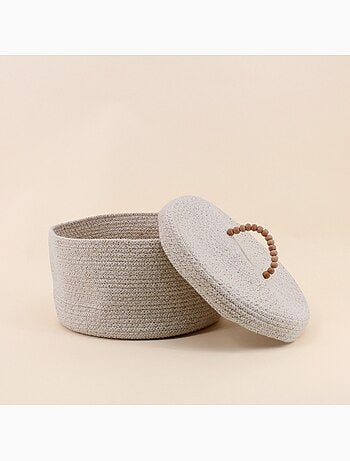 Panier rond avec couvercle 27x16cm