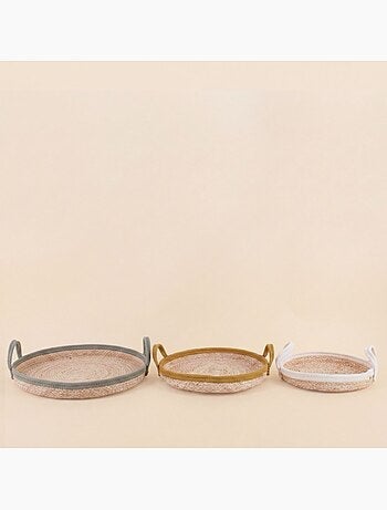 Panier rond en corde 40cm