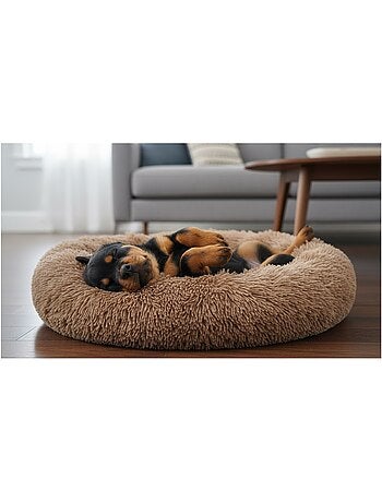Panier rond ultra doux krem